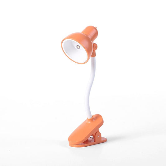 ortable LED Reading Lamp With Clip - Lightweight Flexible Night Book Light For Eye Care Comfortable Bedtime Reading And Travel (Random Color)