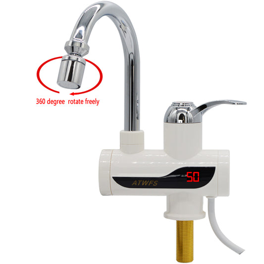 Electric Kitchen Instant Water Heater Tap – Instant Hot Water Faucet | Fast Heating Tankless Faucet