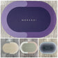 Bath Mat Super Absorbent Quick Drying Bathroom Rugs Non Slip Kitchen Entrance Doormat Modern Napa Skin Floor Mats Home Decor