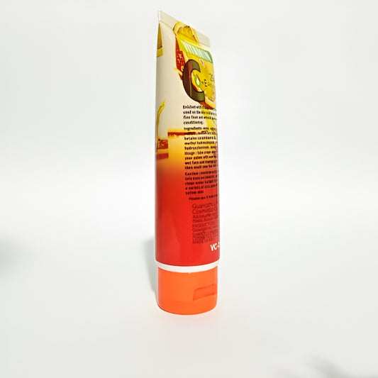 Liru Orange Facial Cleanser 120ml | Professional Care with Vitamin C+E & Orange Extract for Brightening, Deep Cleansing & Daily Skincare