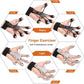 Silicone Gripster Grip Strengthener Finger Stretcher Hand Grip Trainer Gym Fitness Training And Exercise