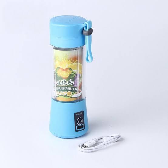 Juicer Blender 6 Blades USB Portable 380ml Mini Fruit Bottle Juicer Small Blende