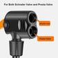 High Pressure Heavy-Duty Foot Air Pump with Pressure Gauge for Bicycle, Ball, Scooter & Inflatable Toys