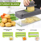 16 IN1 Mandoline Slicer Veggie Food Chopper Vegetable Cutter Tomato Carrot Grater Cheese French Onion Shredders Kitchen Tool