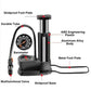 High Pressure Heavy-Duty Foot Air Pump with Pressure Gauge for Bicycle, Ball, Scooter & Inflatable Toys